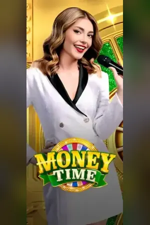 Televizní hra Money Time s živým moderátorem